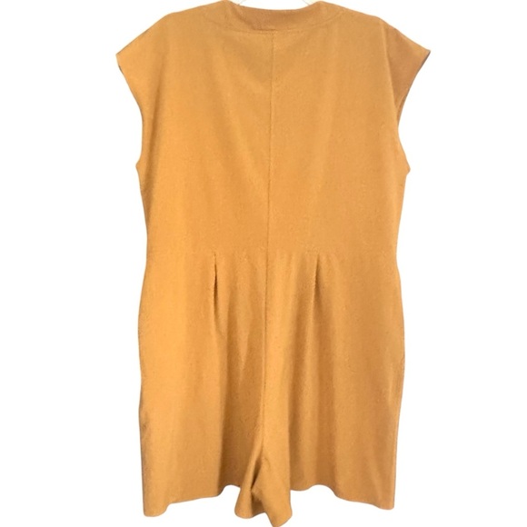 Athleta Marlow Gold Yellow Romper Size Extra Large - Picture 6 of 12